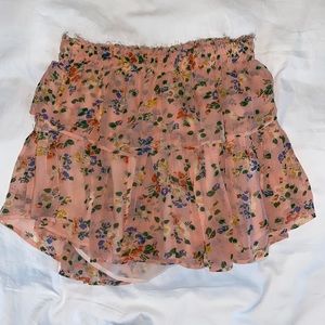 LoveShackFancy Mini Skirt